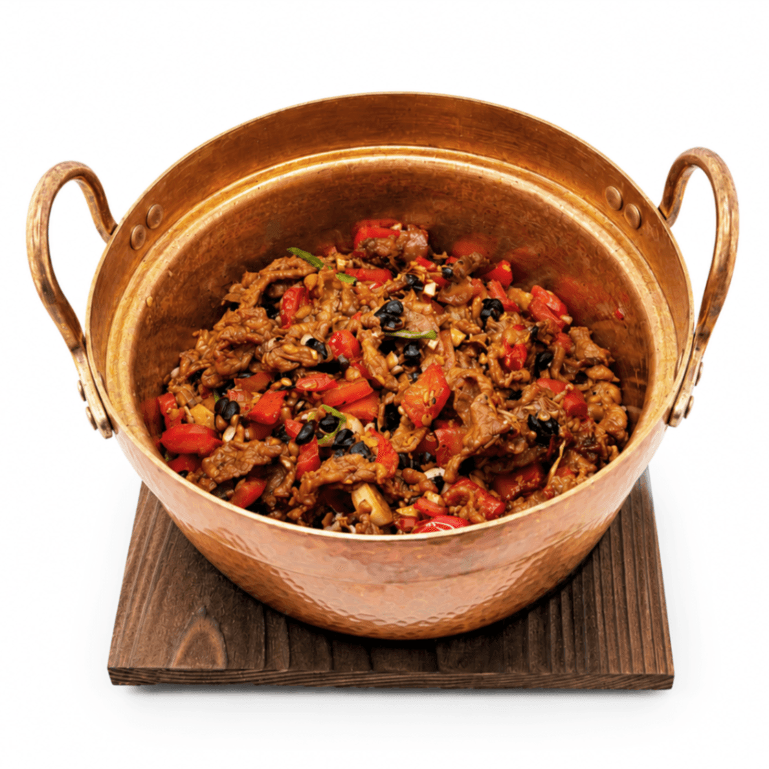Rice in Red Pepper Pork Broth 红椒肉汤泡饭
