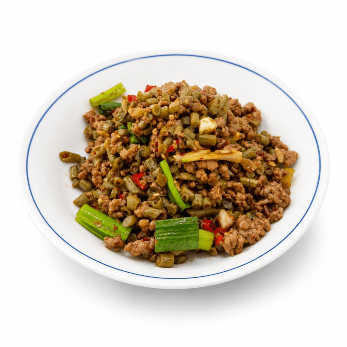 Minced Pork with Sour Cowpeas 酸豆角肉沫