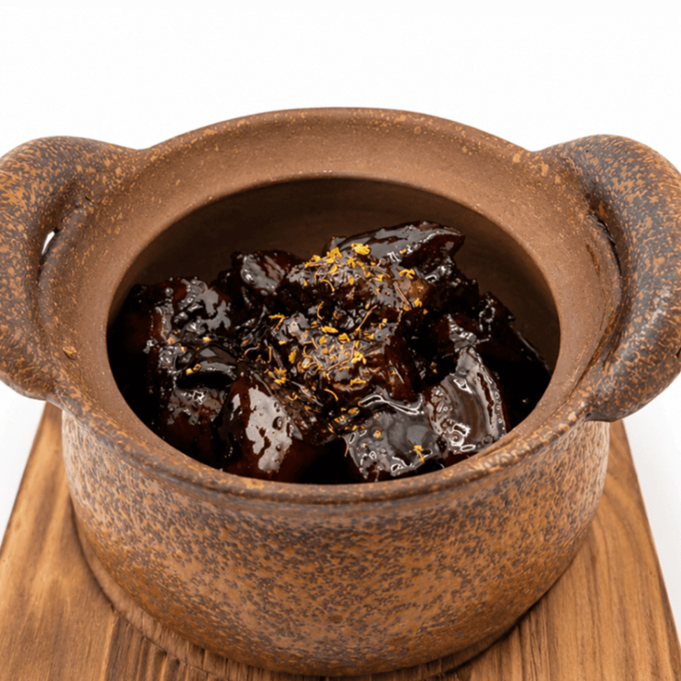 Osmanthus Red-Braised Pork Belly 桂花紅燒肉