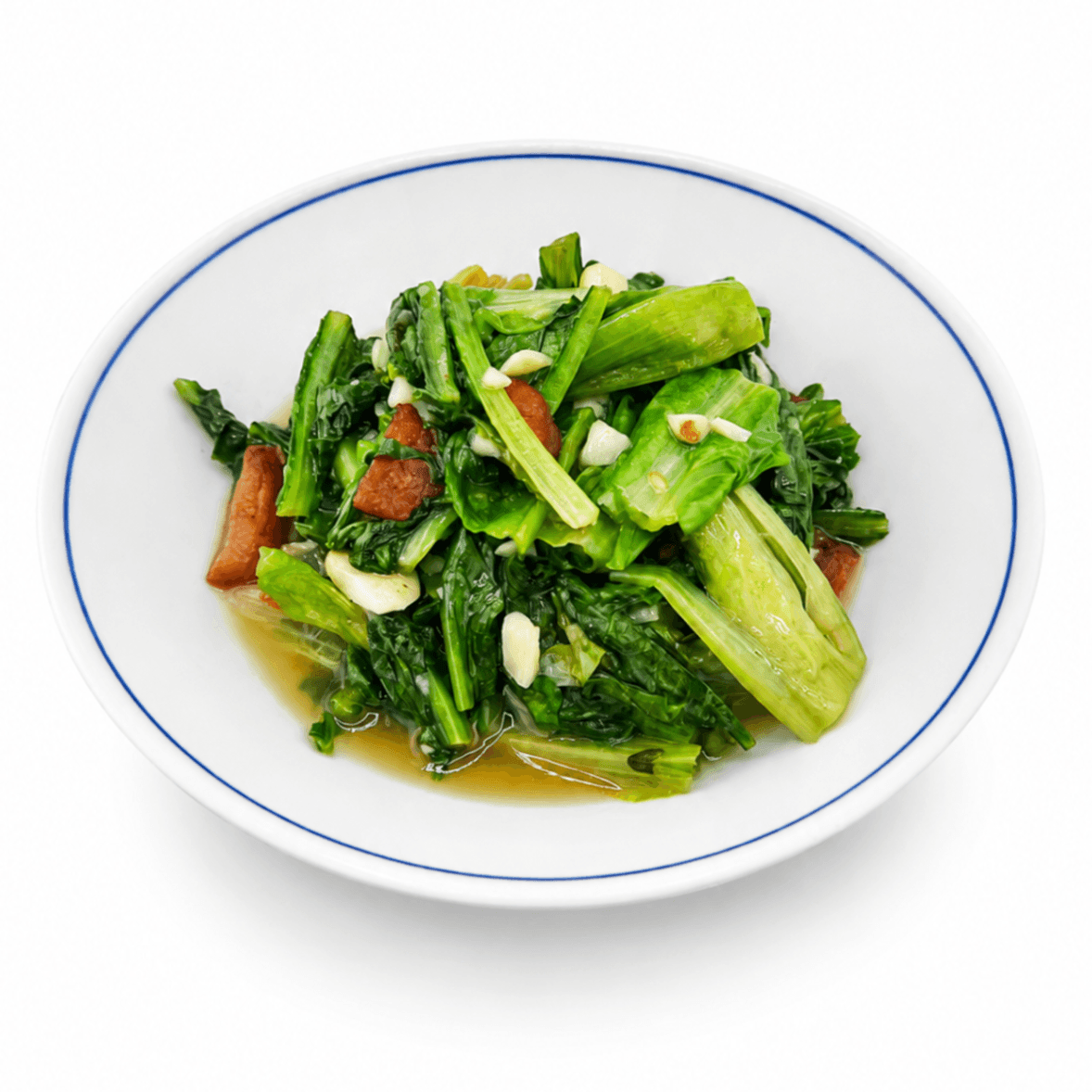 Garlic Fried Leaf Lettuce 蒜香油麦菜